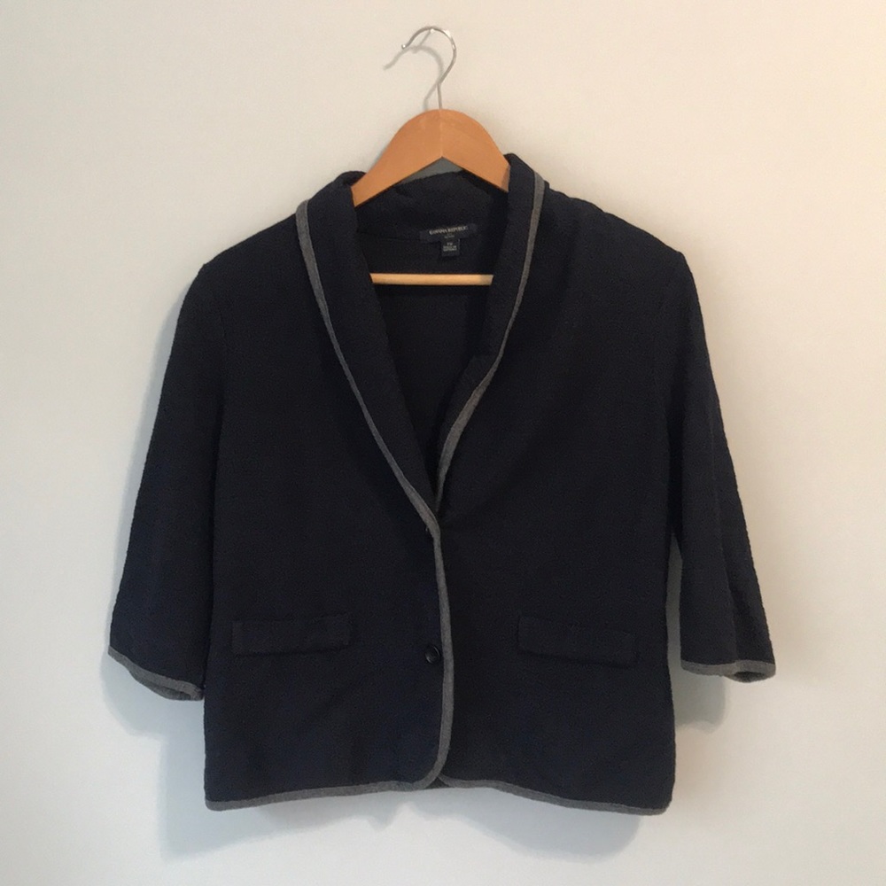 Banana Republic comfy knit blazer